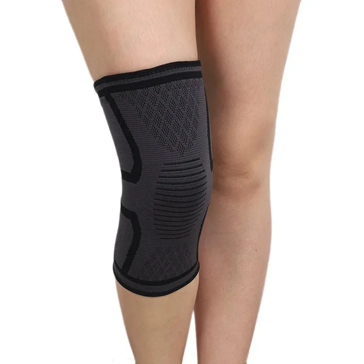1PC Fitness Running Cycling Knee Support Braces Elastic Nylon Sport Compression Knee Pad Sleeve for Basketball Volleyball