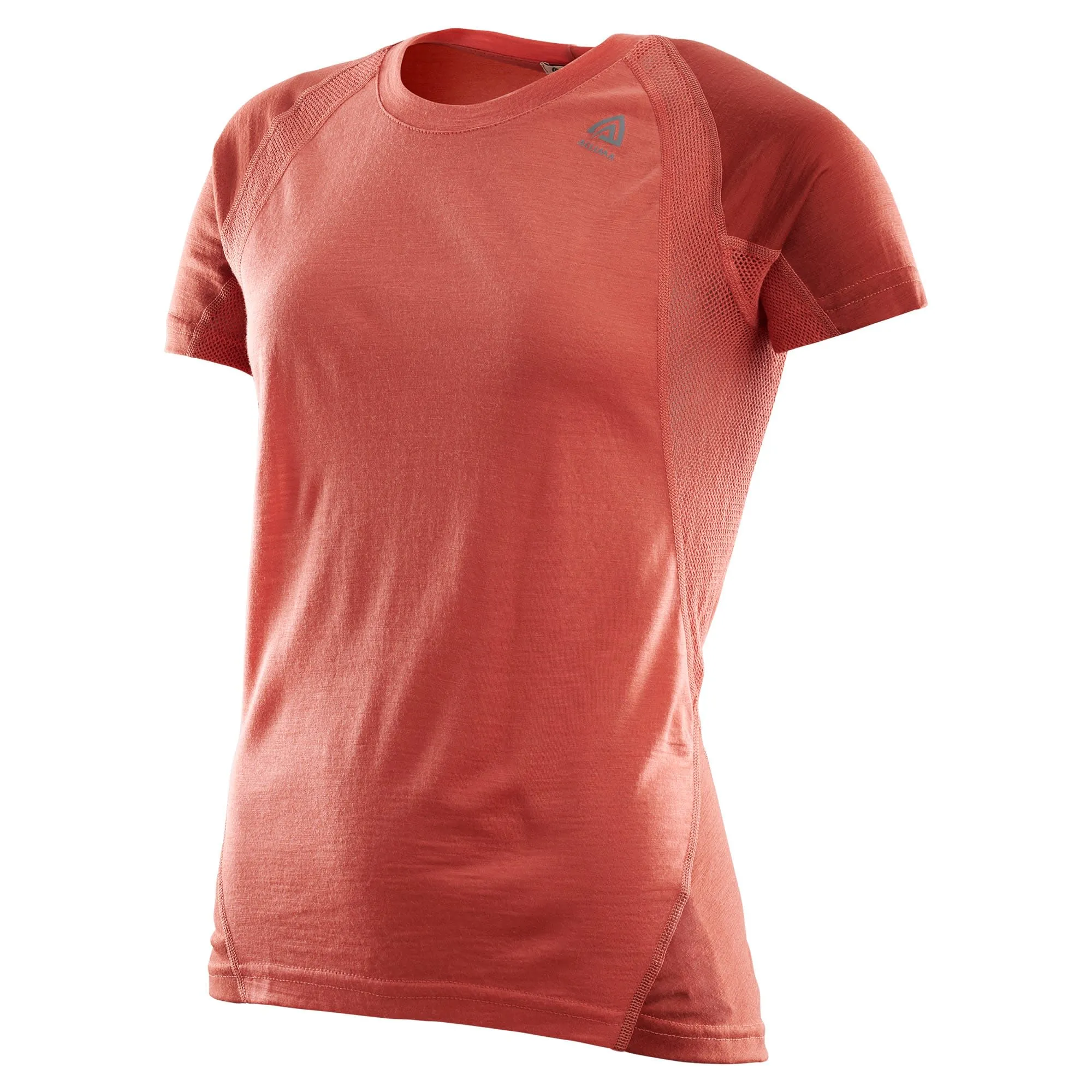 Aclima Women&#x27;s LightWool Sports T-shirt Burnt Sienna/Red Ochre | Buy Aclima Women&#x27;s LightWool Sports T-shirt Burnt Sienna/Red Ochre here | Outnorth