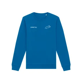 ACS Hillingdon Kid's Organic Cotton PE Sweatshirt - Royal Blue