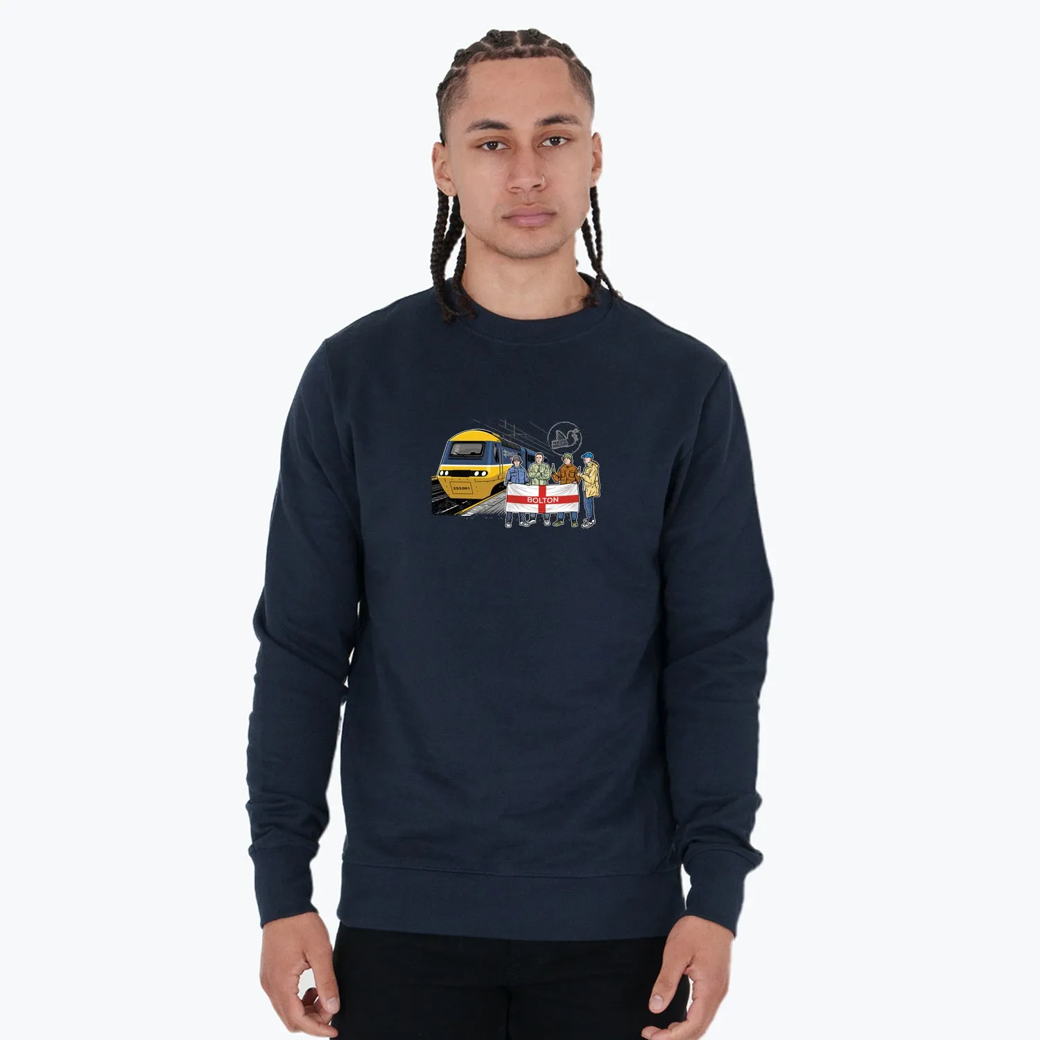 Bolton Wanderers Excursions Sweatshirt Navy