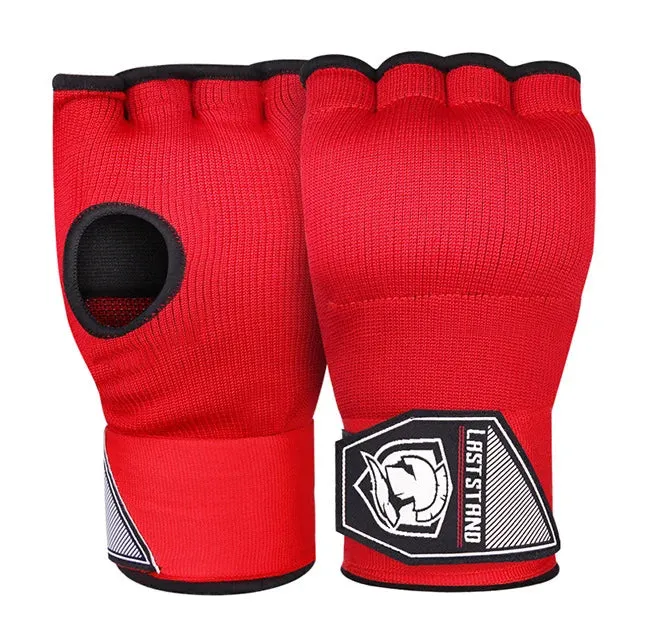 Boxing Hand Wrap Inner Gloves Half Finger Gel Boxing Glove for Muay Thai MMA Kickboxing Martial Arts Punching Speed Bag Training