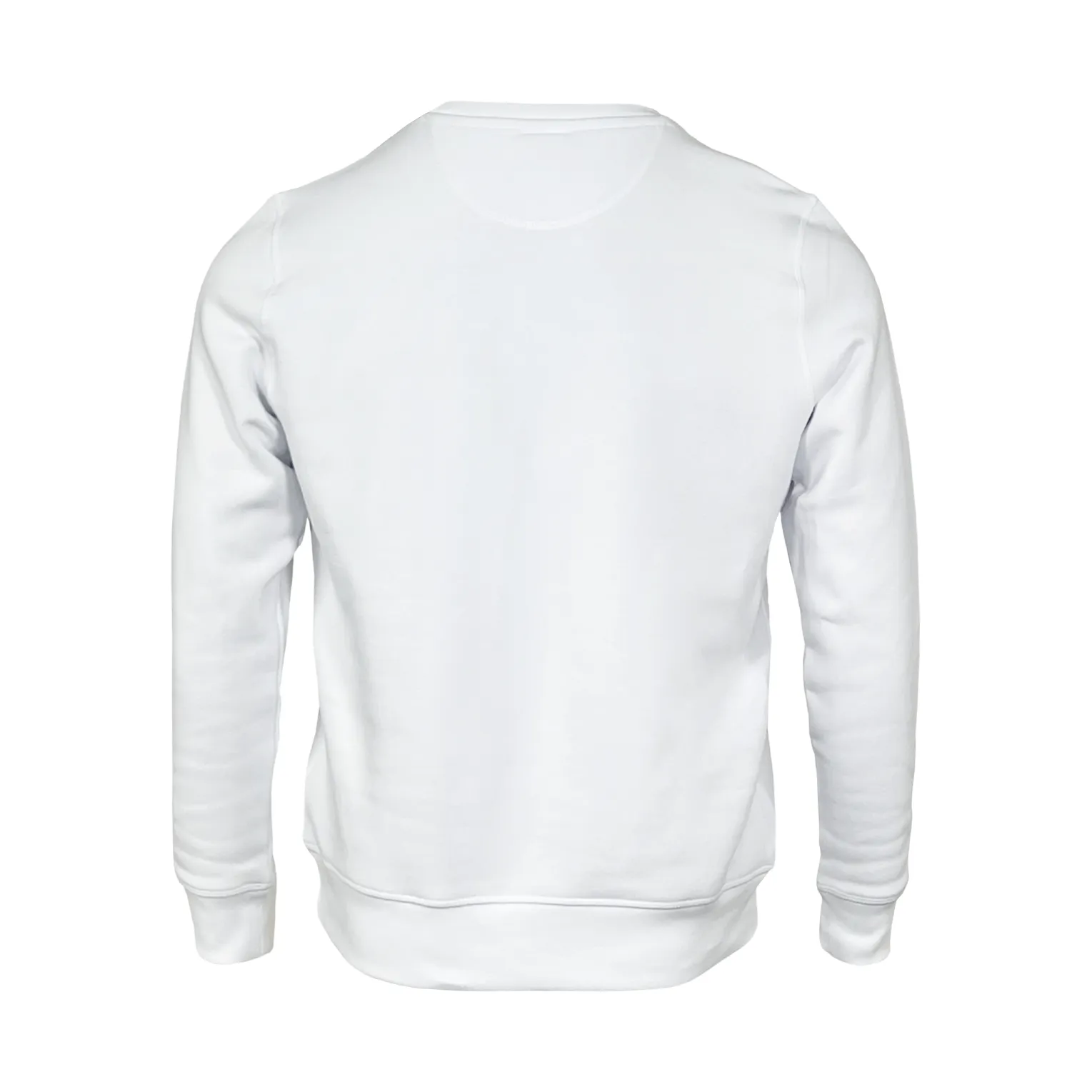 Broughton House Team Sports Organic Cotton Sweatshirt - White