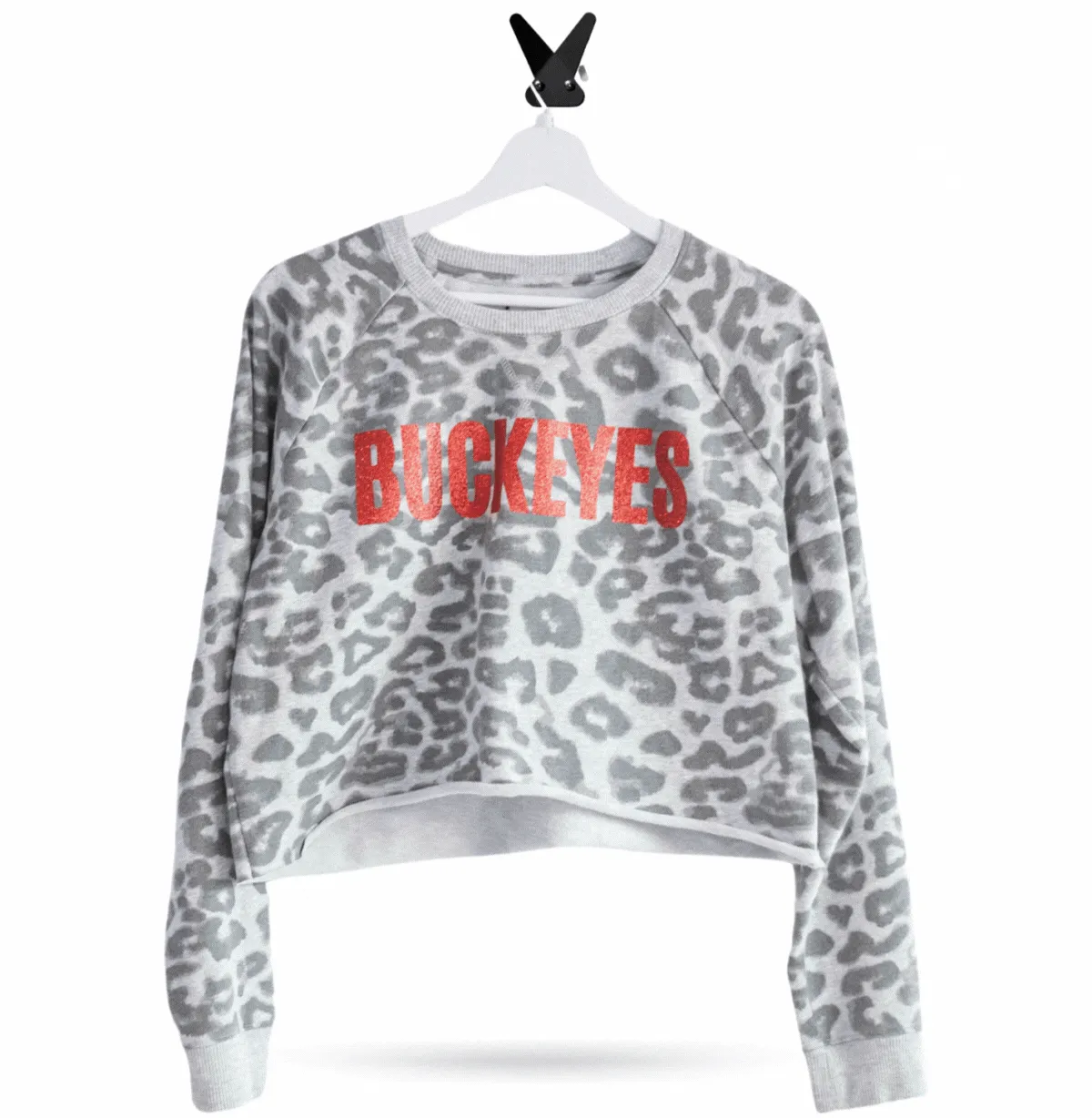Buckeyes Leopard Rework Top