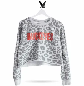 Buckeyes Leopard Rework Top