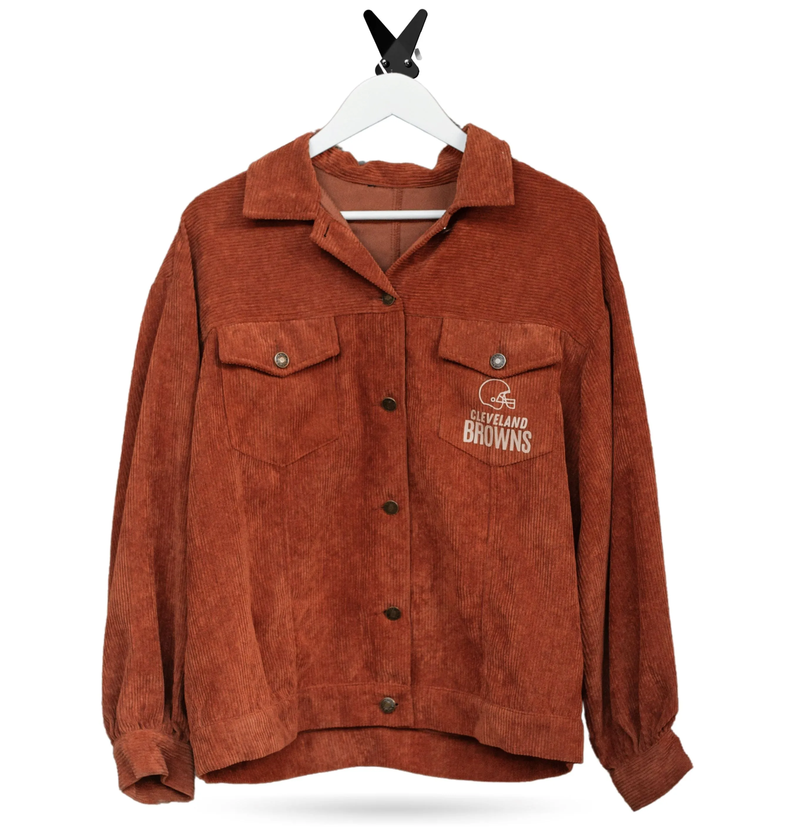 Cleveland Browns Puff Corduroy Rework | Brown