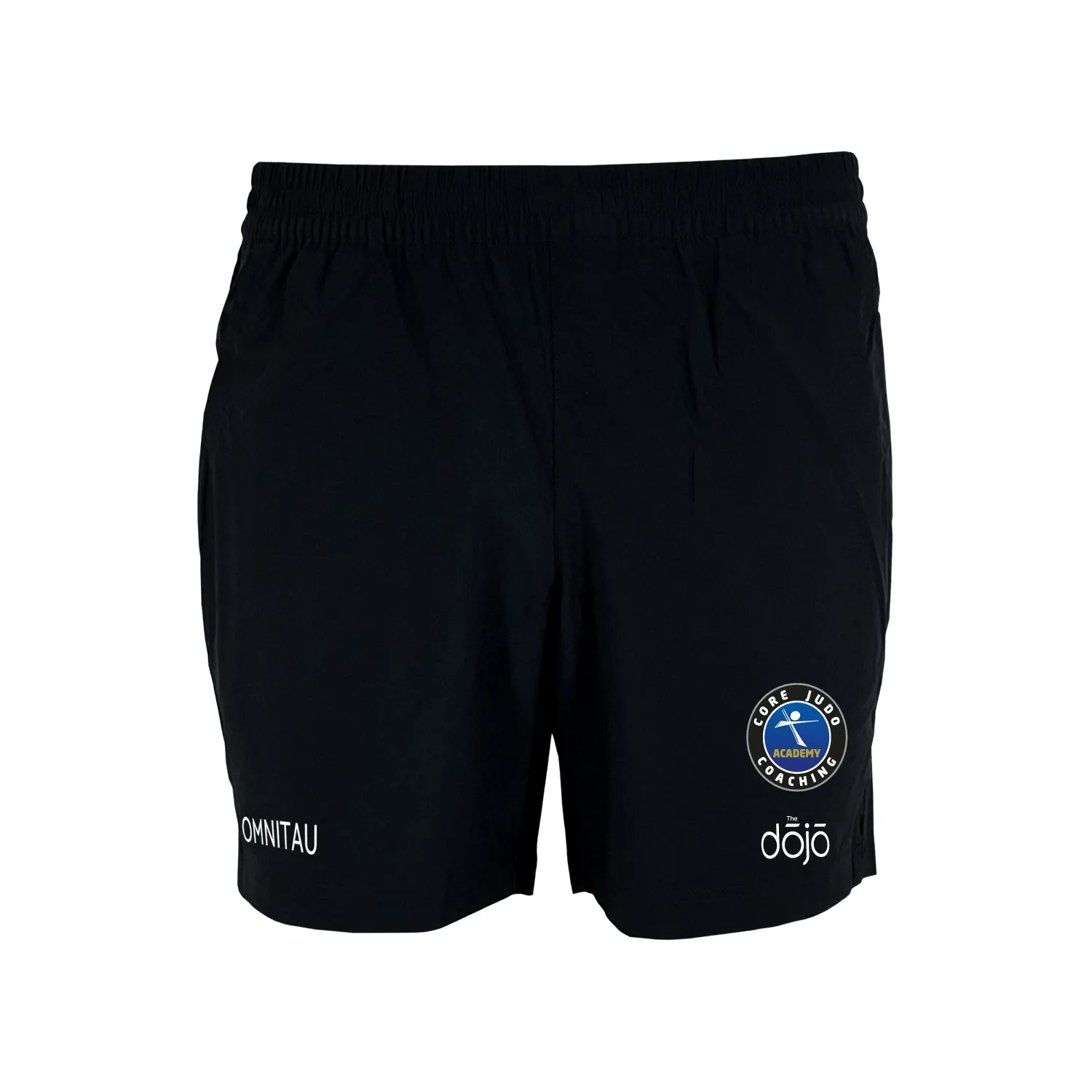 Core Judo Academy Adult's Team Sports Training Shorts - Black