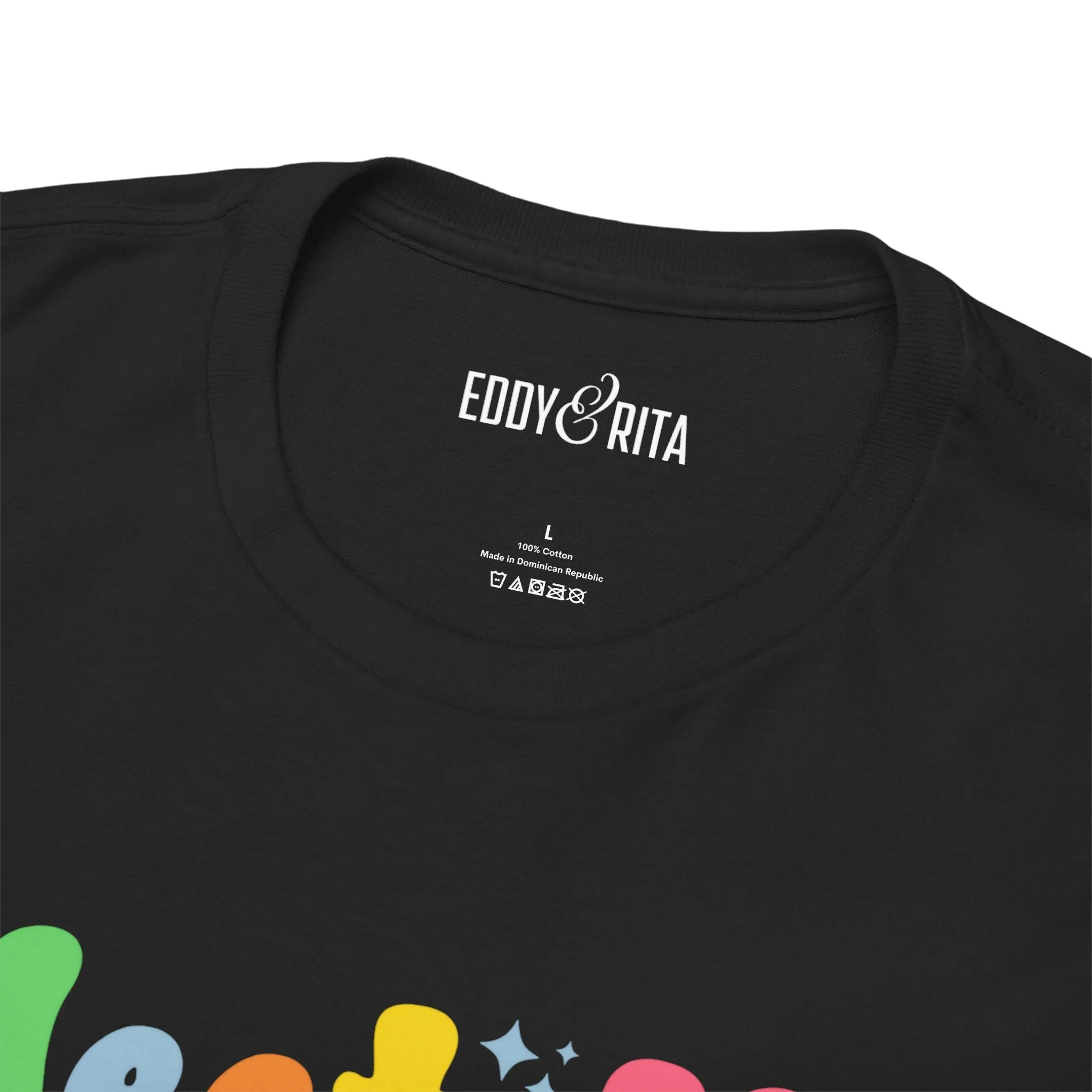 Eddy and Rita Women's Heavy Cotton T-Shirt - "Meet Me at the Net Pickleball" Graphic Tee for Pickleball Enthusiasts