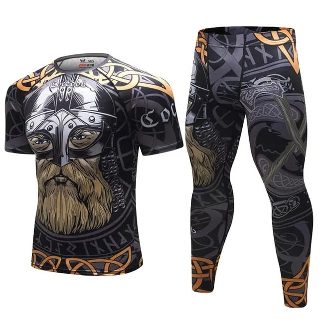 Fitness Gym Tights Suit