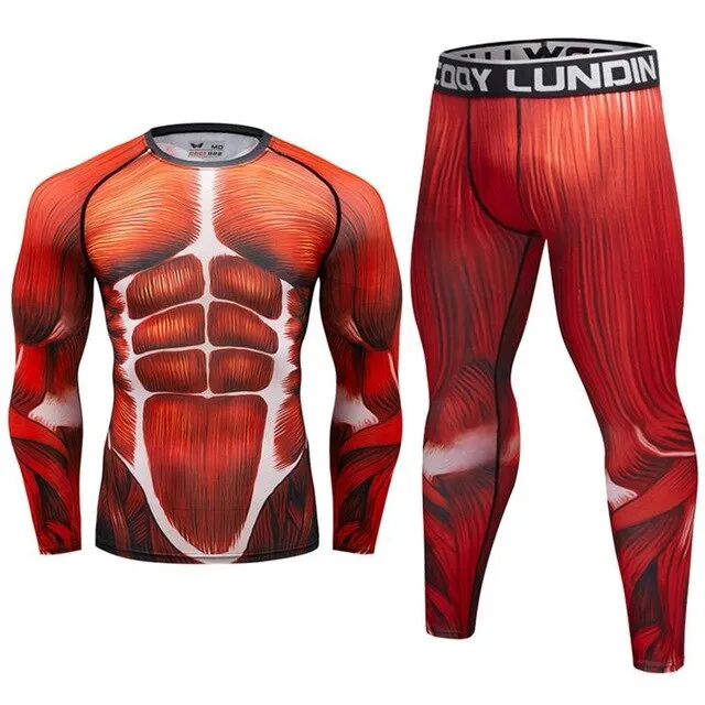 Fitness Gym Tights Suit