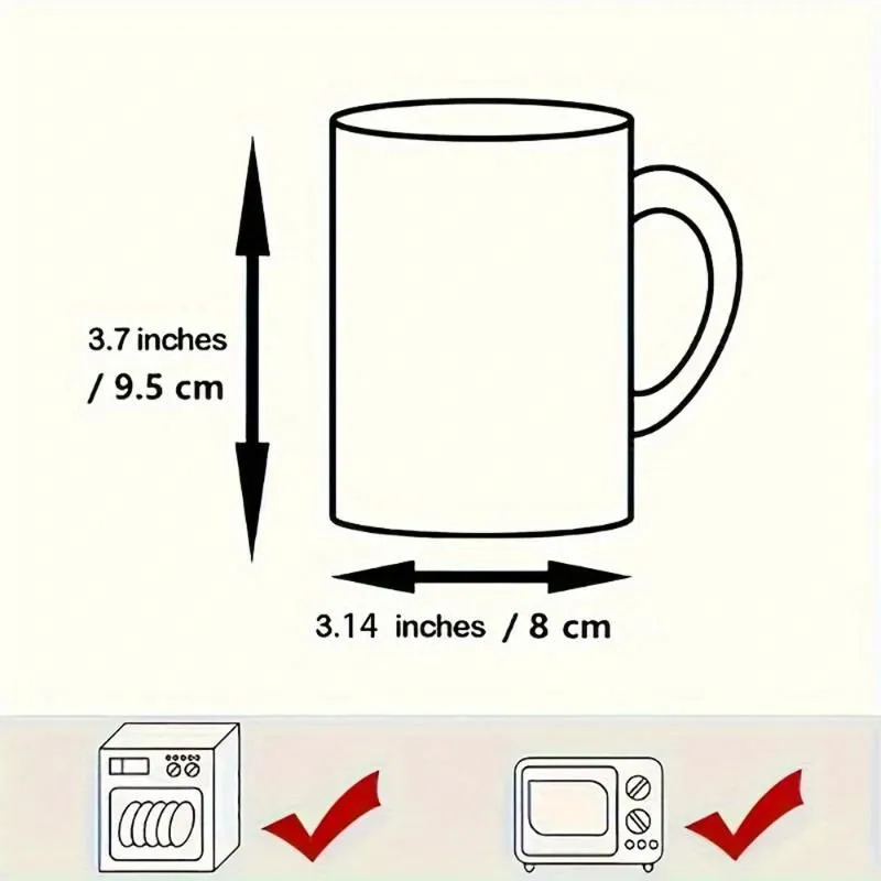 Funny Cat Coffee Lover Ceramic Mug – 'Touch My Coffee' Humorous Design, Reusable & Dishwasher Safe, BPA-Free,