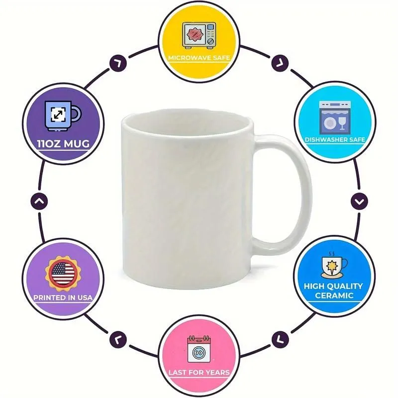 Funny Cat Coffee Lover Ceramic Mug – 'Touch My Coffee' Humorous Design, Reusable & Dishwasher Safe, BPA-Free,