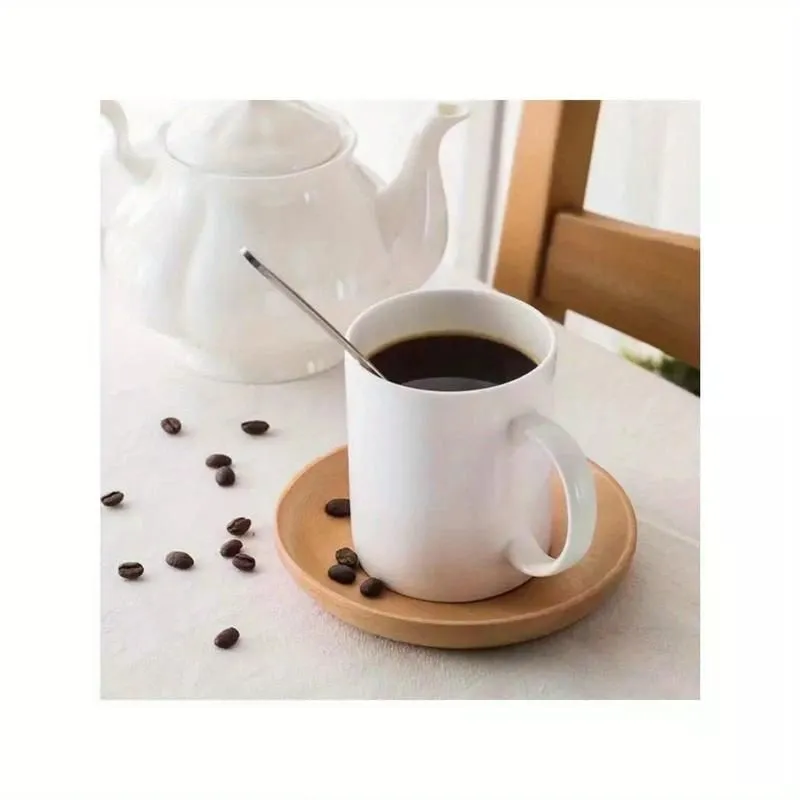 Funny Cat Coffee Lover Ceramic Mug – 'Touch My Coffee' Humorous Design, Reusable & Dishwasher Safe, BPA-Free,