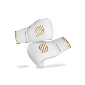 Gold Strike Professional Lace Up Boxing Gloves