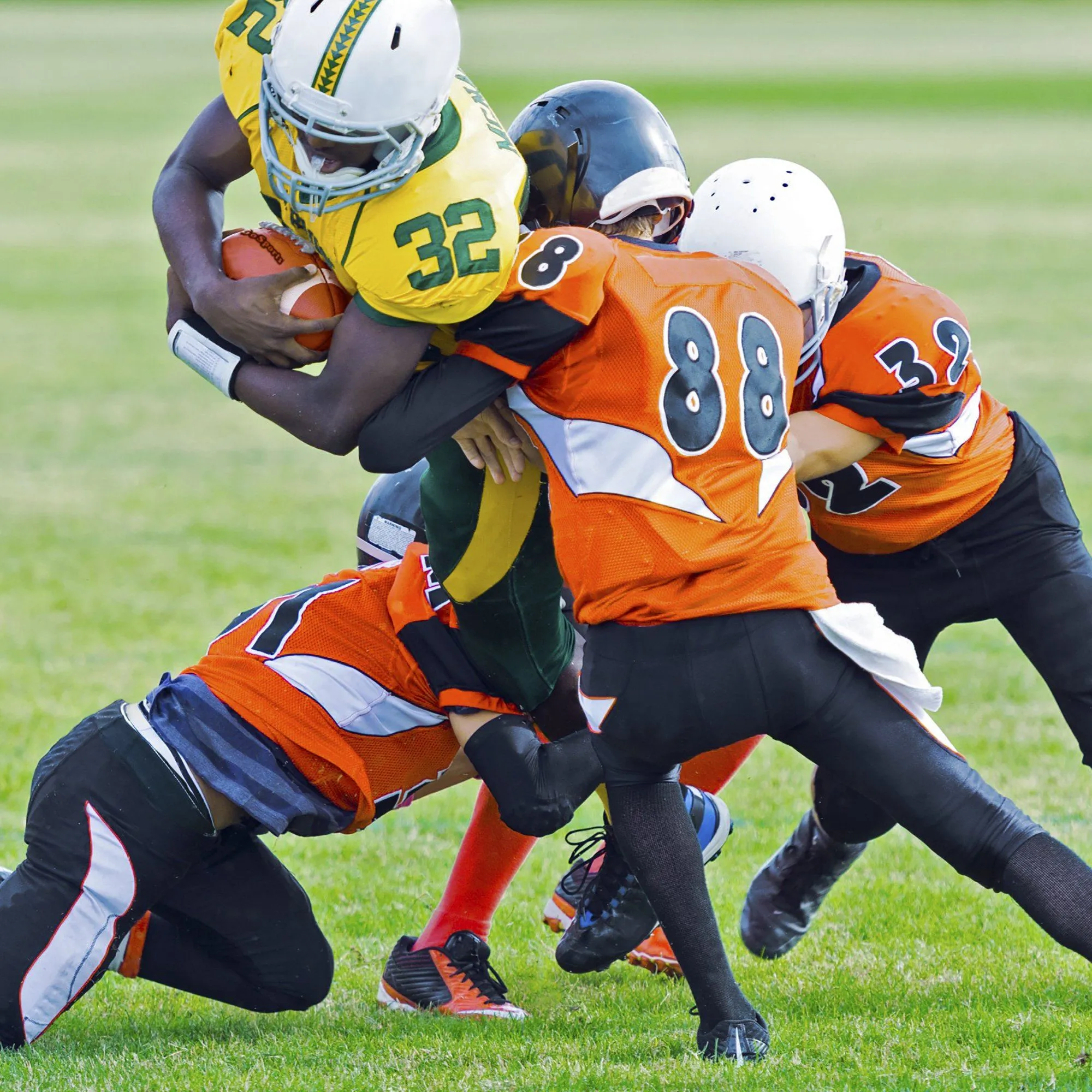 GoSports Youth Size Rubber Footballs