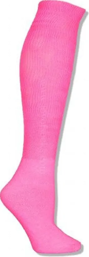 Neon Pink Tube Socks (Medium)