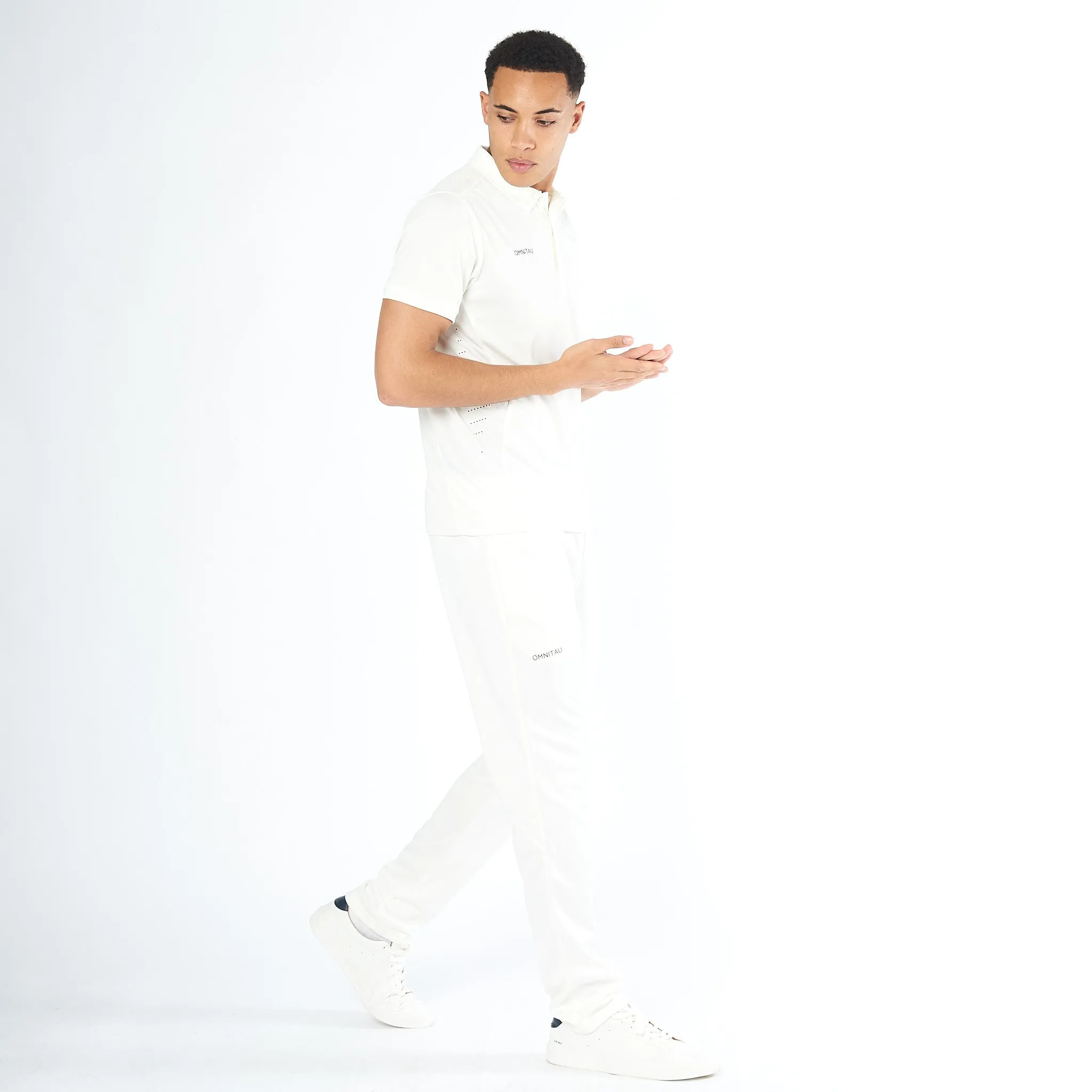 Omnitau Men's Team Sports Cricket Trousers - Cream