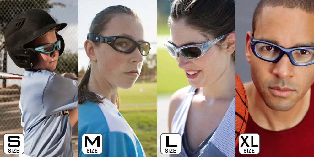 PROGEAR® Eyeguard | Kids Sports Glasses (4 sizes) | 18 colors