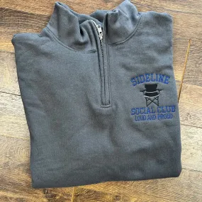 Sideline Social Club Quarter Zip Sweatshirt