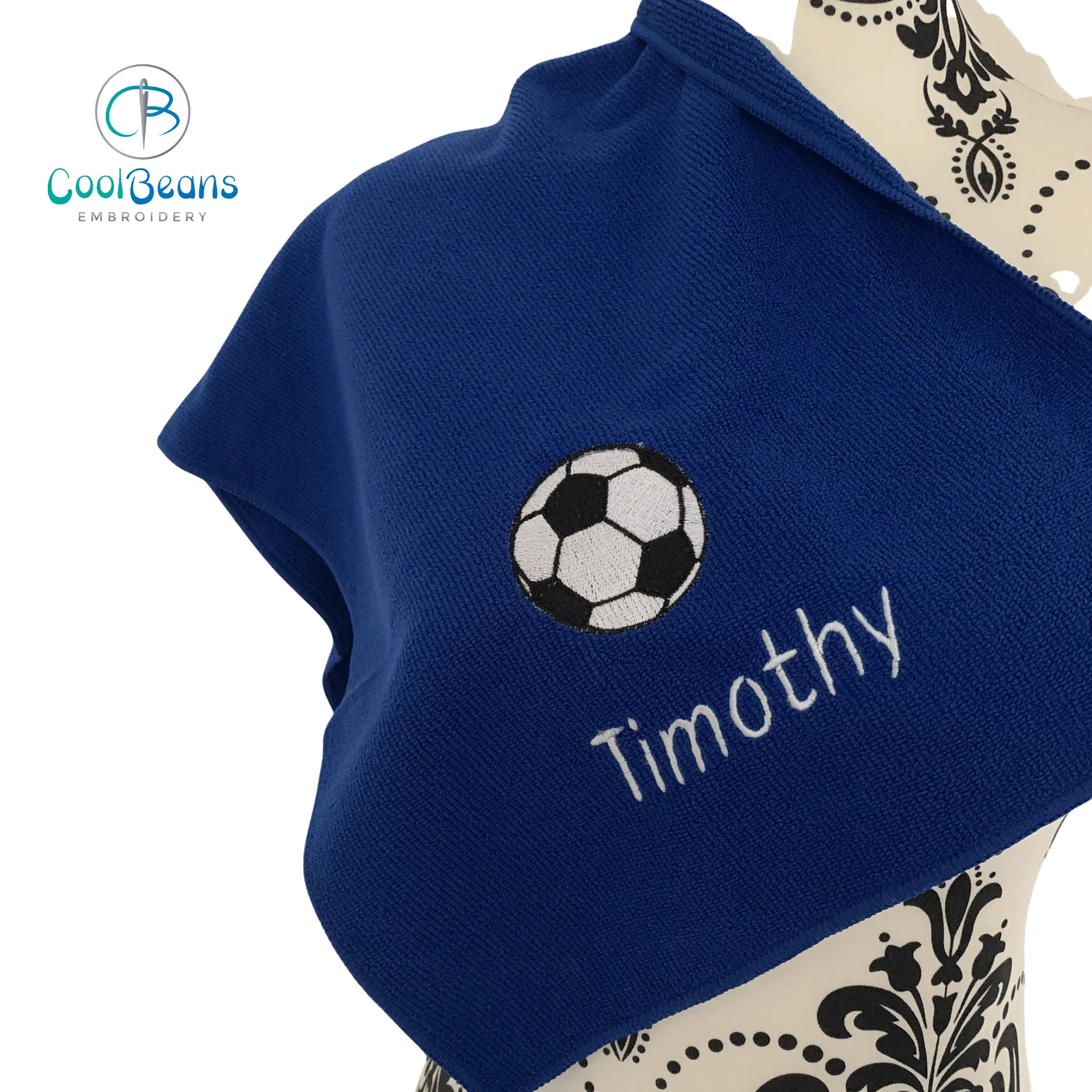 Sports - Football Microfibre Towel - Personalised