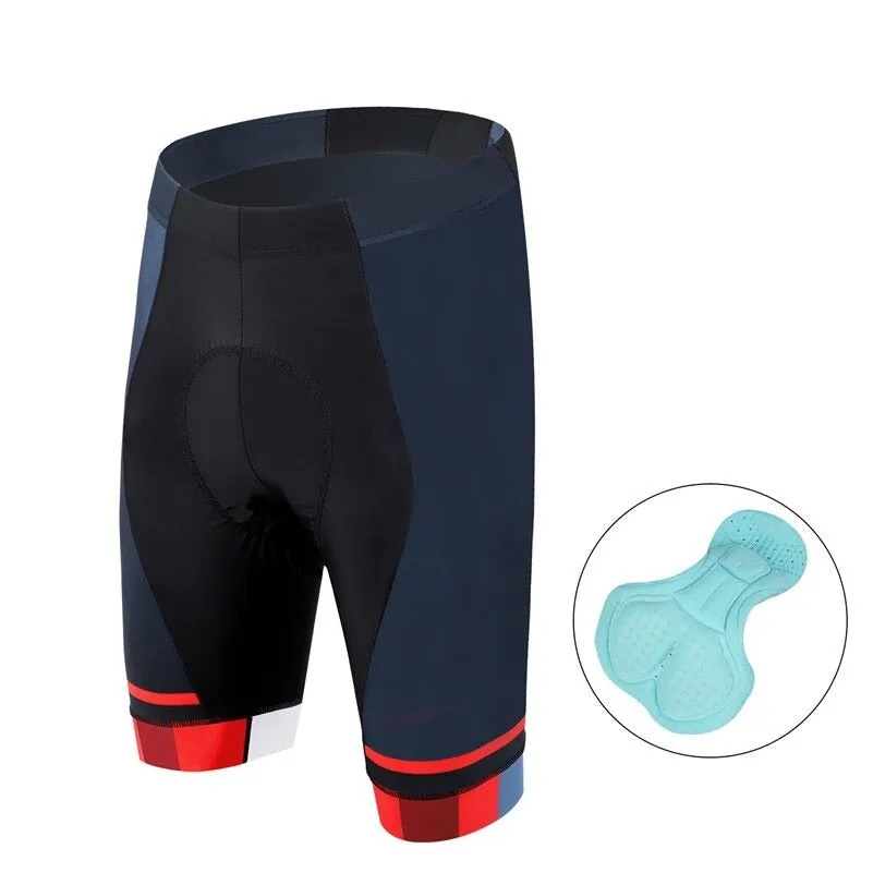 Summer Sports Cycling Jerseys Set Breathable Quick Dry MTB Bicycle Clothes Gel Pad Cycling Sets Short Sleeve Suit