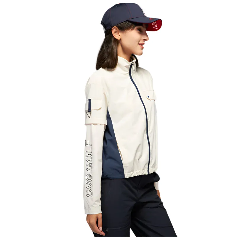 SVG Golf Women's Sports Jacket with Detachable Cuffs