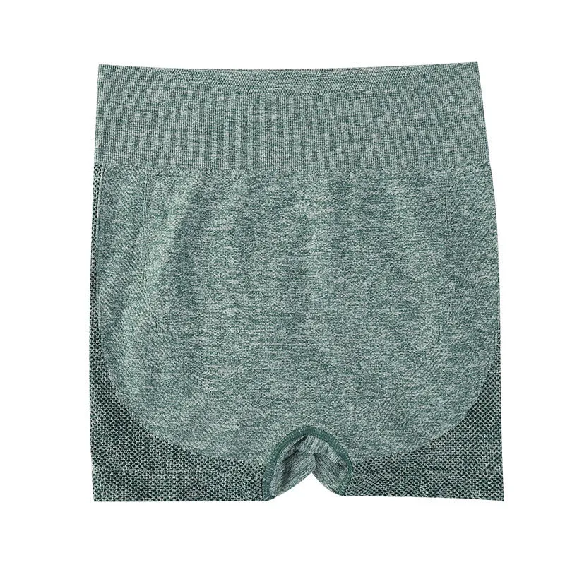 Toleet guys fits Women's High Waist Hip Sports Yoga Shorts
