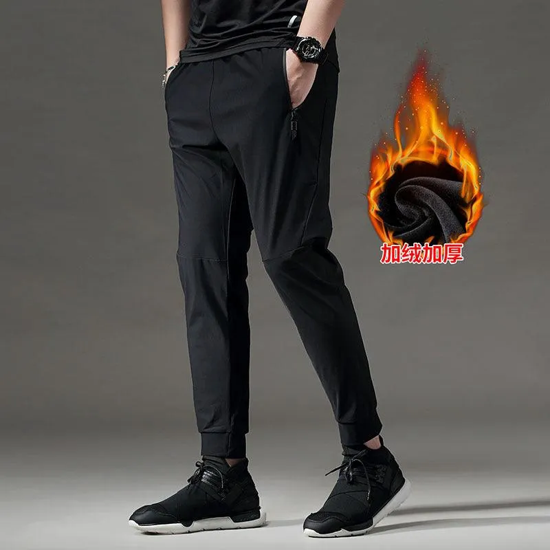 Waterproof  Elastic Fitness Sports And Leisure Running Trousers