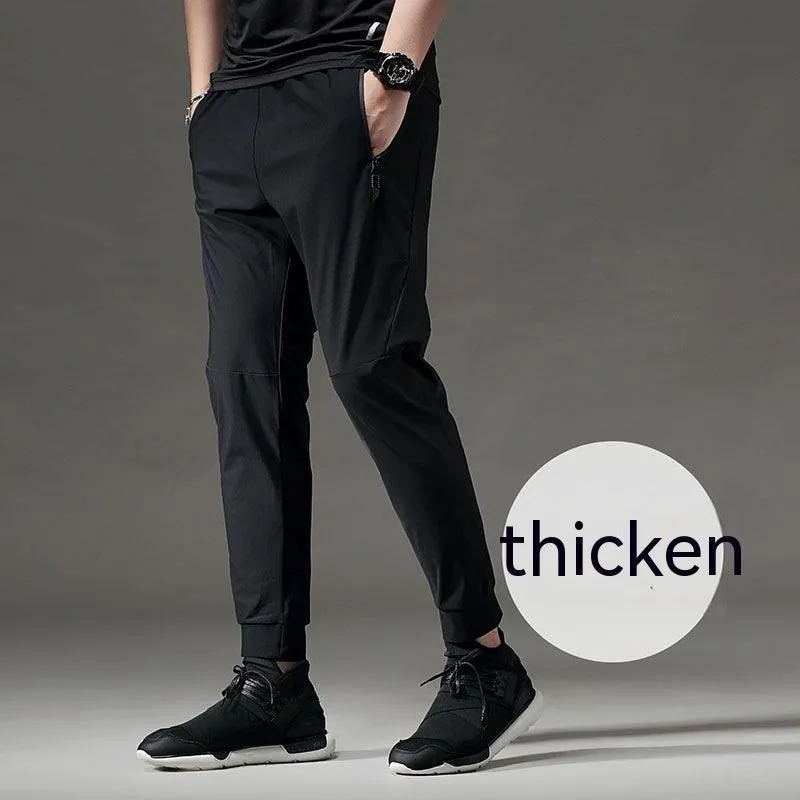 Waterproof  Elastic Fitness Sports And Leisure Running Trousers