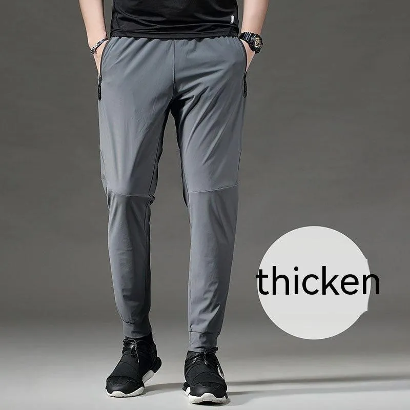 Waterproof  Elastic Fitness Sports And Leisure Running Trousers