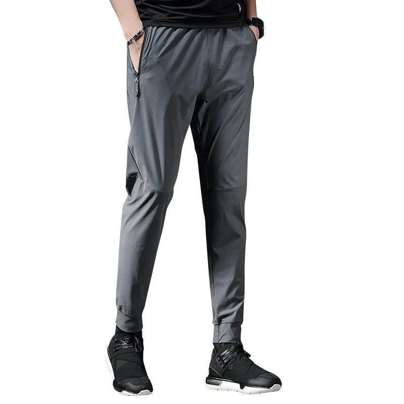 Waterproof  Elastic Fitness Sports And Leisure Running Trousers
