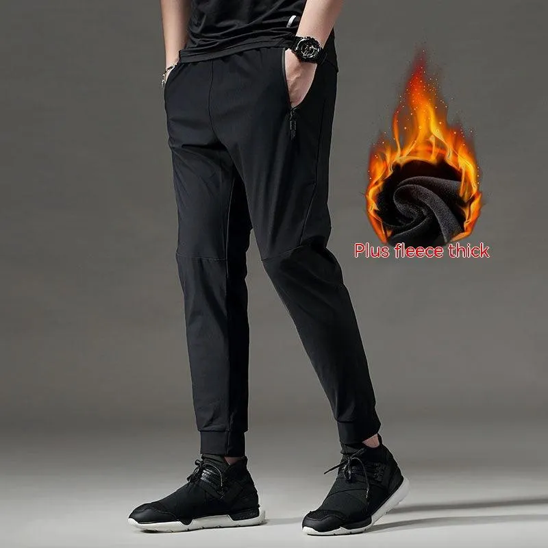 Waterproof  Elastic Fitness Sports And Leisure Running Trousers