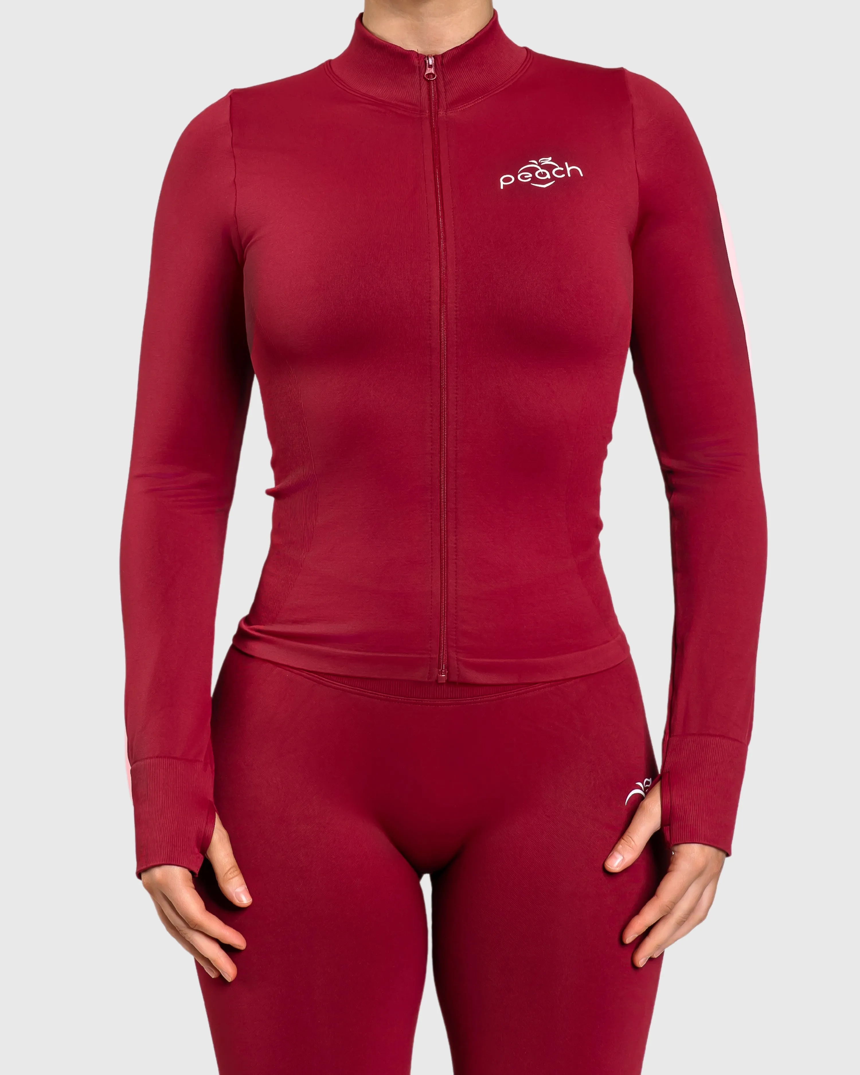 Wine Red Essence Jacket