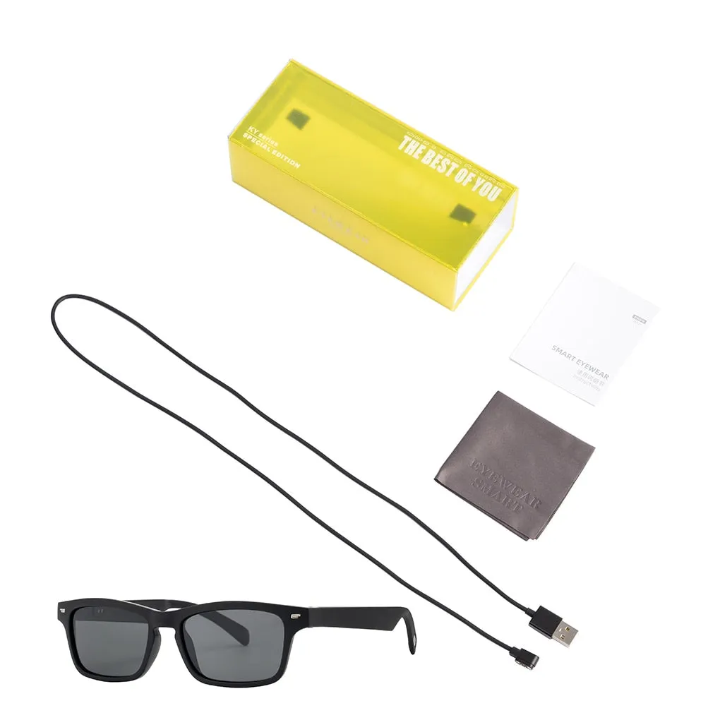 Wireless Bone Conduction Sports Glasses with Bluetooth for Phone